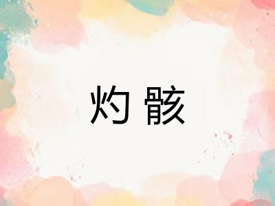 灼骸