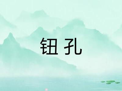 钮孔