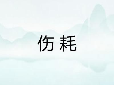 伤耗
