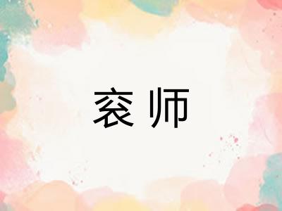 衮师