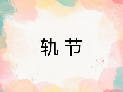 轨节