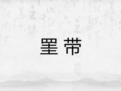罣带