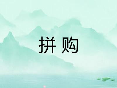 拼购