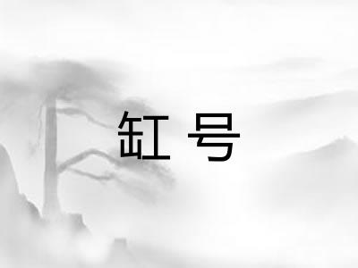 缸号