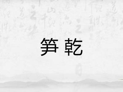 笋乾