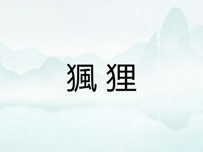 猦狸