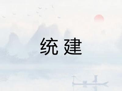 统建