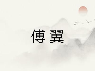 傅翼