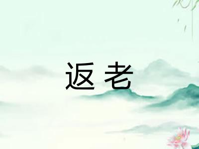 返老