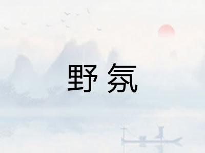 野氛
