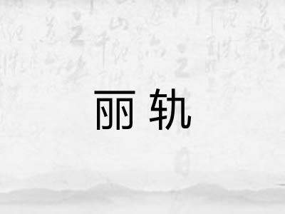 丽轨