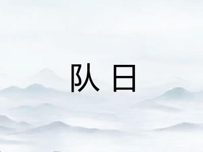 队日