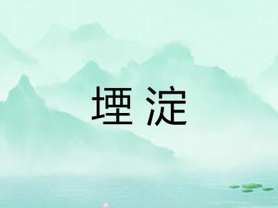 堙淀