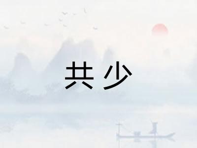 共少