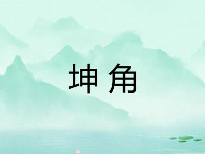 坤角