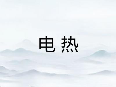 电热