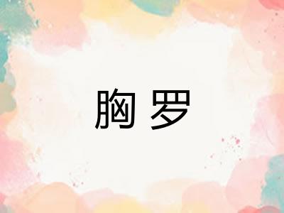 胸罗