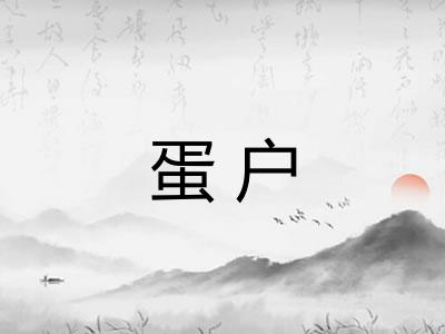 蛋户