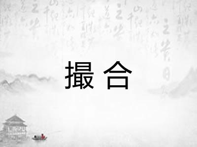 撮合
