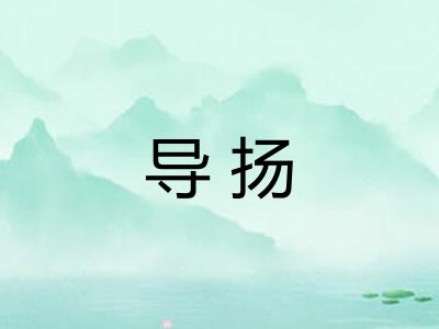 导扬 导扬