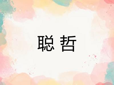 聪哲