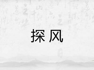 探风