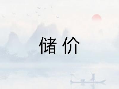 储价