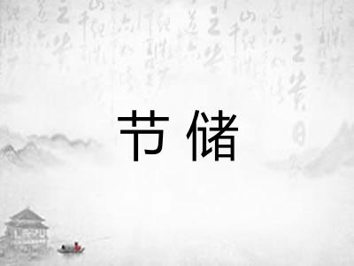 节储