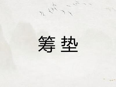 筹垫