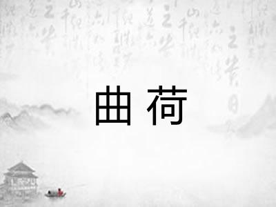 曲荷