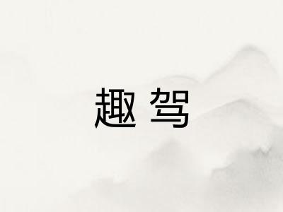 趣驾