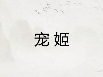 宠姬