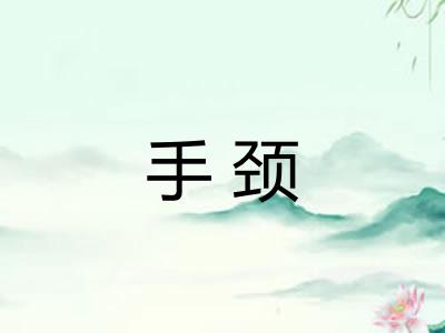 手颈