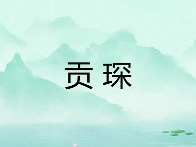 贡琛