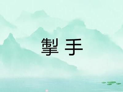掣手