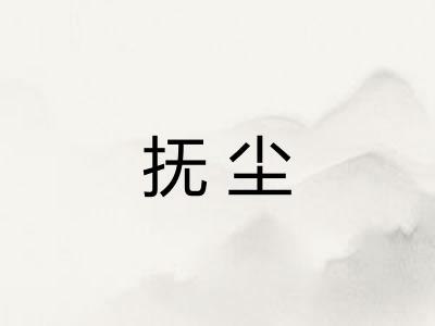 抚尘