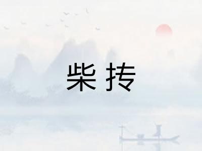 柴抟