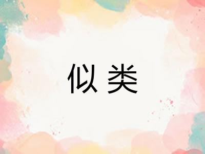 似类