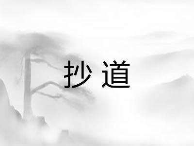 抄道