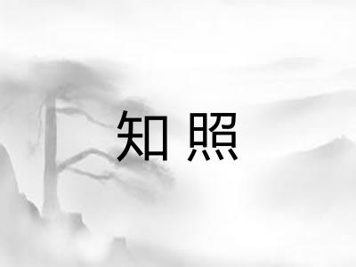知照
