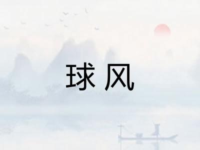 球风