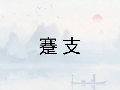 蹇支