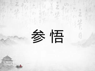参悟
