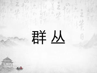 群丛
