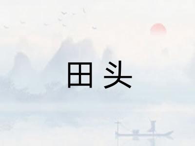 田头