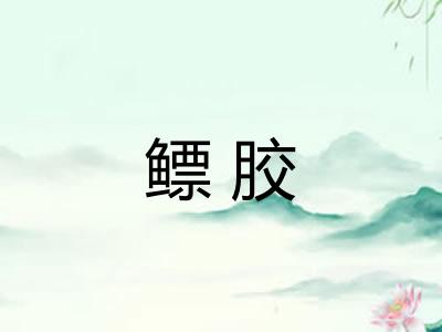 鳔胶