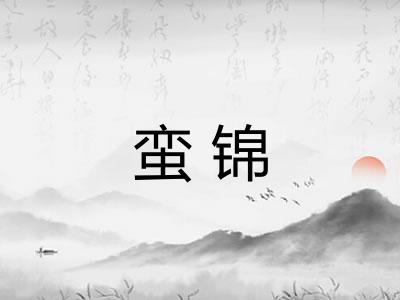 蛮锦