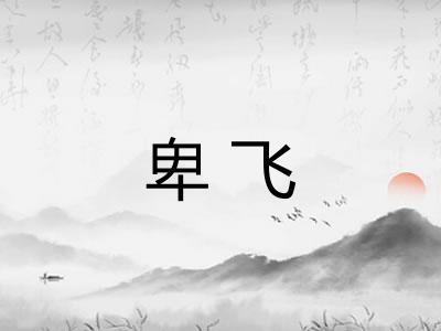 卑飞