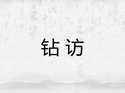 钻访