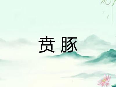 贲豚